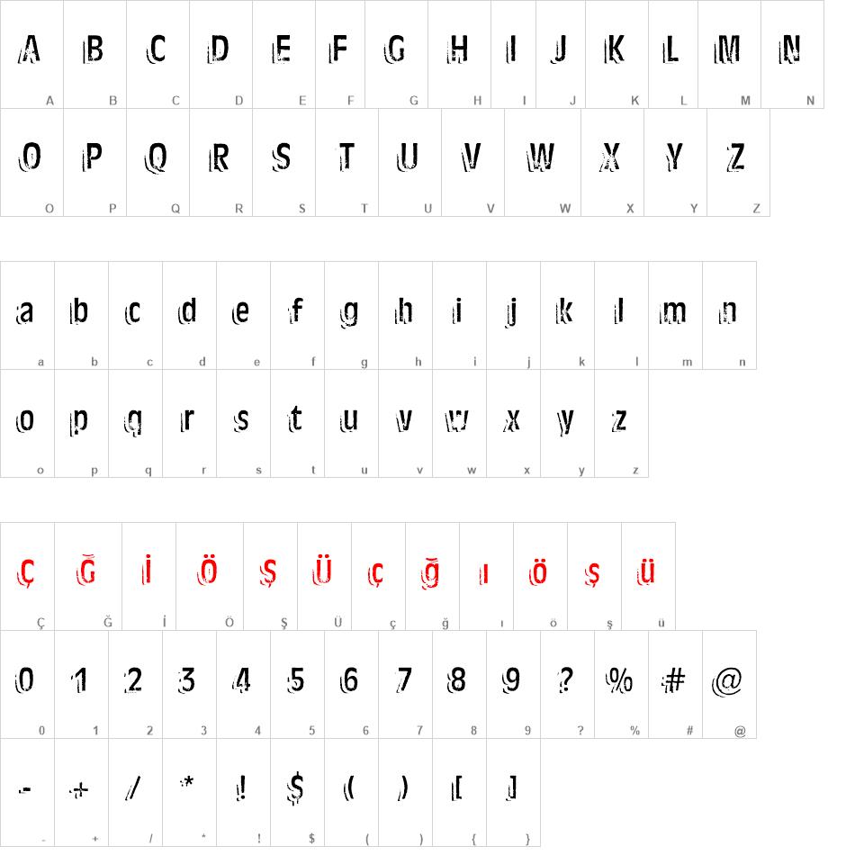 Ten Ton Ballyhoo font